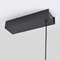Pendellampa Abby - svart med integrerad LED och justerbart wattal