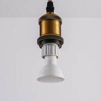 GU10-spotlight LED 3-stegs dimbar 7 watt (2700K)