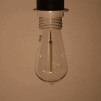E27 LED-lampa med fallande ljuseffekt 1,5W, 6000K