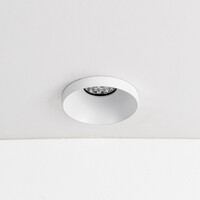 9W infälld spotlight Meya med ring 1 - vit