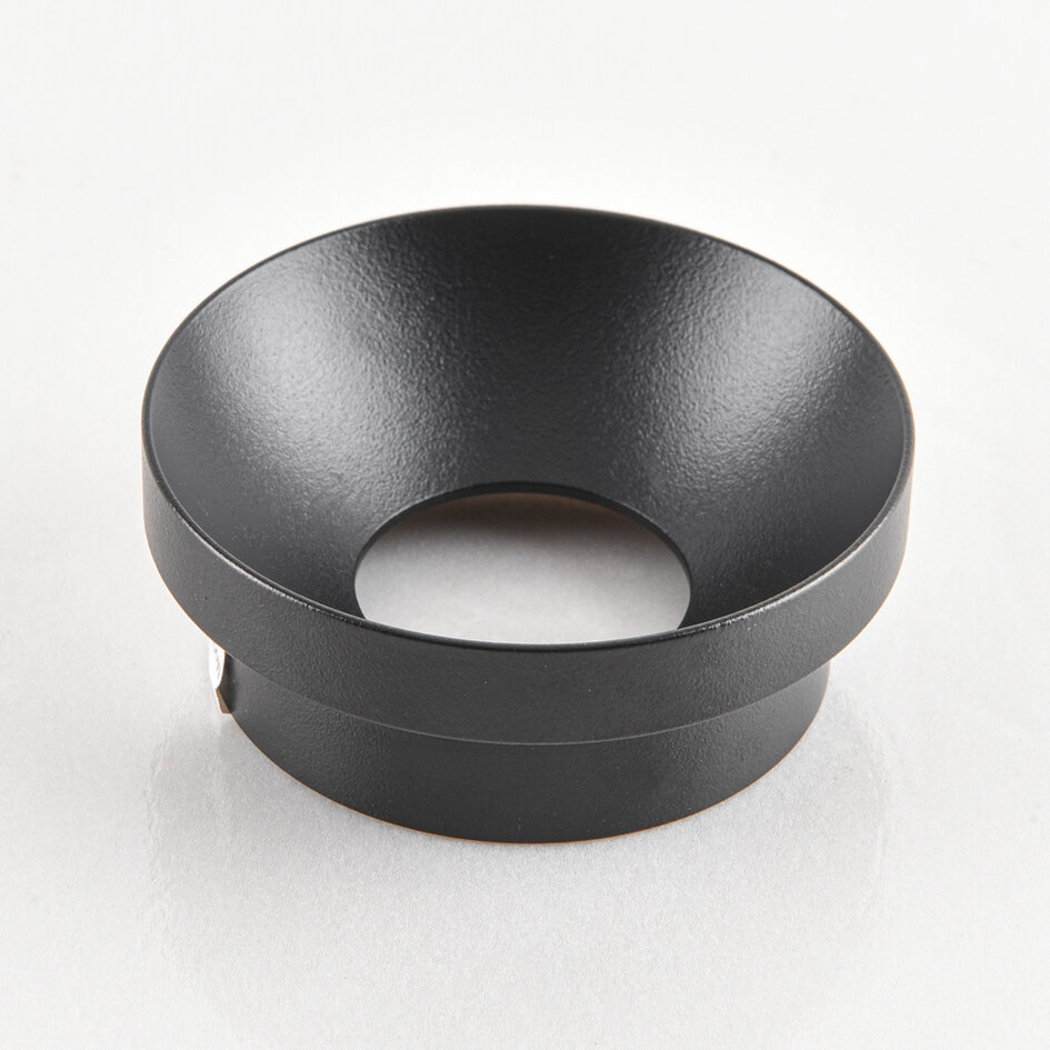 9W infälld spotlight Meya med ring 1 - svart