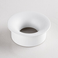 9W infälld spotlight Meya med ring 2 - vit