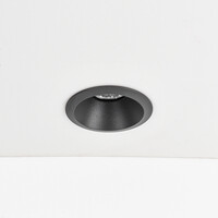 Infälld spotlight Meya 9W med ring 3 - mörkgrå