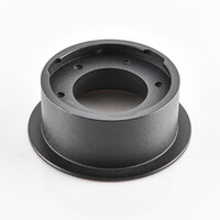 9W infälld spotlight Meya med ring 2 - svart