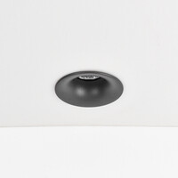 Infälld spotlight Meya 9W med ring 2 - mörkgrå