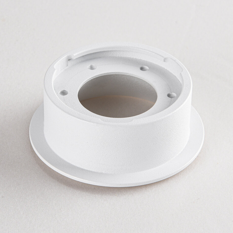 9W infälld spotlight Meya med ring 3 - vit