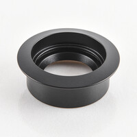 9W infälld spotlight Meya med ring 4 - svart