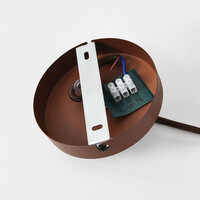 Pendellampa Veela i kartong Ø60 cm, platt takplatta