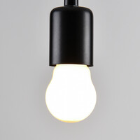 E27 dimbar LED-lampa Ø45 med mjölkvitt glas 5,9W 2700K