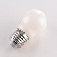 3-stegs dimbar E27 LED-lampa Ø45 med mjölkvitt glas 4,5W 2700K