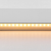 Vägglampa Norell 83 cm i vitt med integrerade lysdioder