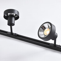 Set med 1-fas skensystem på 1,5 meter och Joel-spotlights, svart