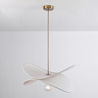 Pendellampa Linha med en lampa - vit