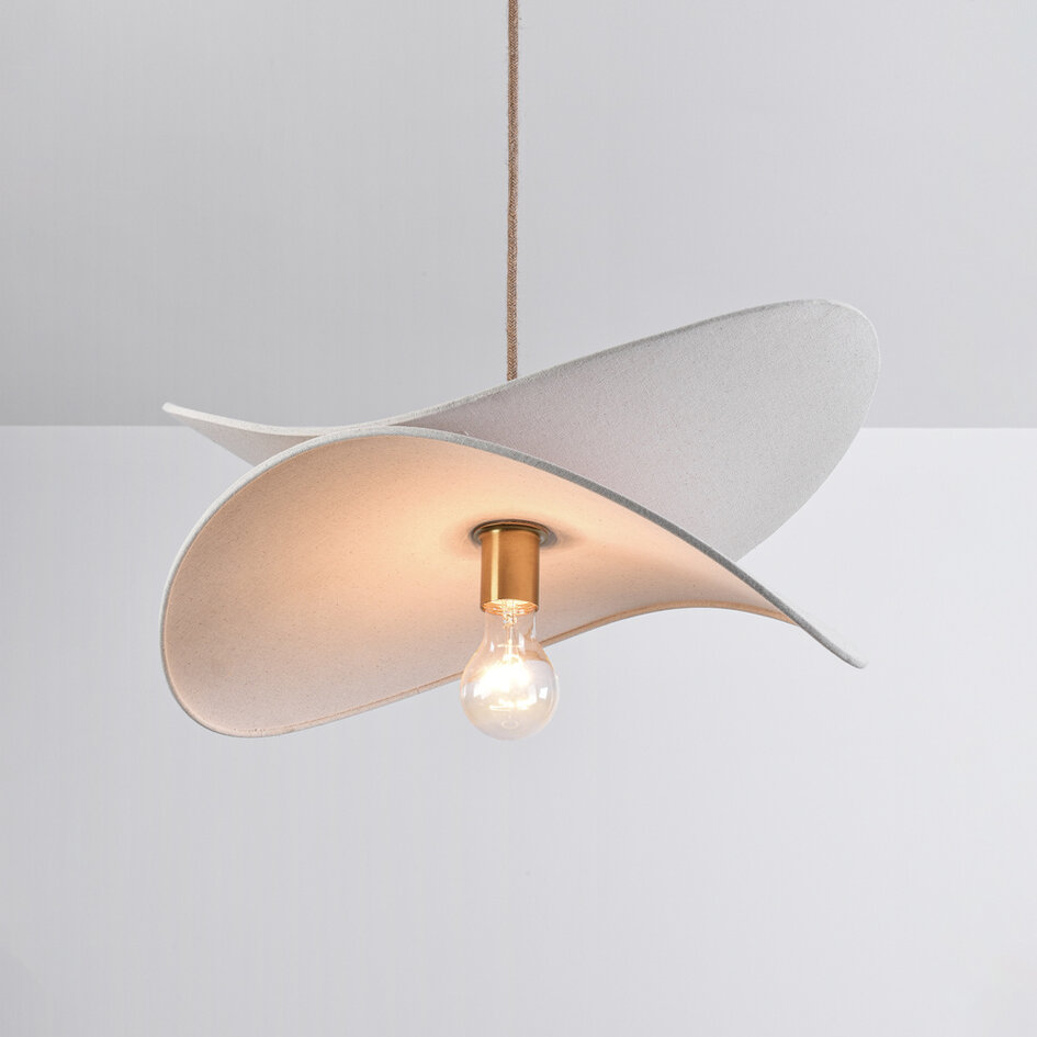 Pendellampa Linha med en lampa - vit