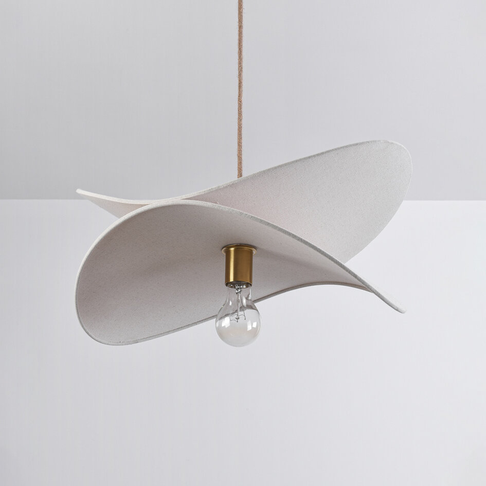 Pendellampa Linha med en lampa - vit