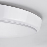Taklampa vit Ø35,2 cm med CCT-omkopplare och sensor - 3000K/4000K/6000K