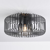 Taklampa Metallo med en lampa - svart
