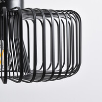 Taklampa Metallo med en lampa - svart