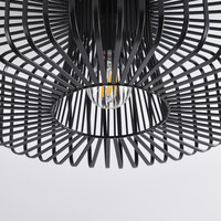 Taklampa Metallo med en lampa - svart