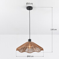 Pendellampa Artigo med en lampa - rep