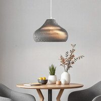 Pendellampa Lena med en lampa - vit kartong