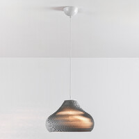 Pendellampa Lena med en lampa - vit kartong