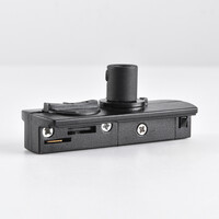 Adapter för pendellampa till 1-fas skena, svart