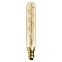 E14 dimbar rörlampa bärnsten med spiral 11,5 cm, 2,5W, 2000K