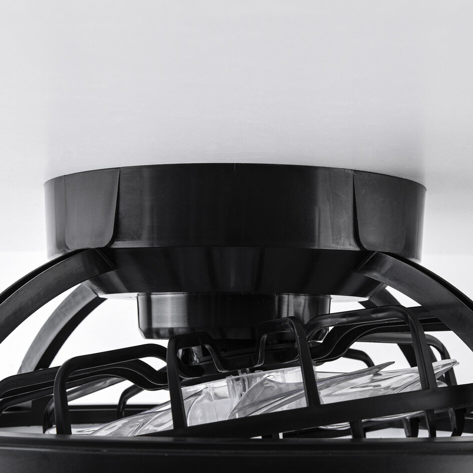 Smart takfläkt Flow med Tuya Smart-appen, RGB och justerbar färgtemperatur