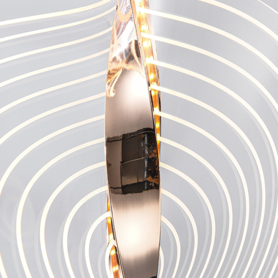 Pendellampa Luminex med 3-stegs dimbar LED - guld
