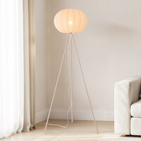 Golvlampa Twine i Japandistil