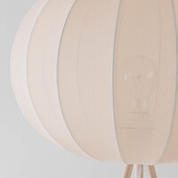 Golvlampa Twine i Japandistil