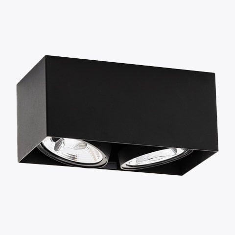 Utanpåliggande spotlights