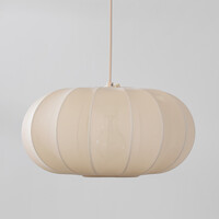 Pendellampa Cima i tyg - beige