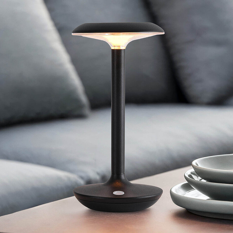 Set med 3 sladdlösa bordslampor Charge med laddstation - integrerad LED