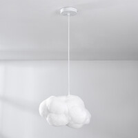 Pendellampa Kumo i molnform, liten - vit