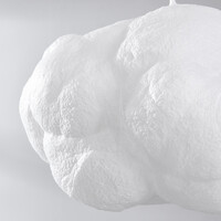Pendellampa Kumo i molnform, liten - vit