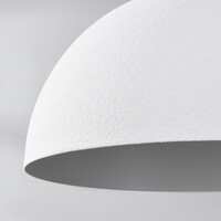 Wabi sabi-pendellampa Sabi med vit steneffekt - Ø40 cm