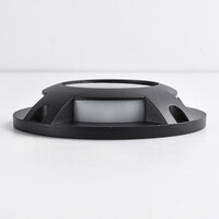 Solcellsdriven markspotlight för utomhusbruk Solarion 3000K (varmvit) - svart
