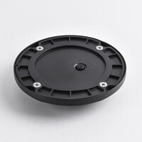 Solcellsdriven markspotlight för utomhusbruk Solarion 3000K (varmvit) - svart