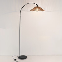 Golvlampa Hua, bohemisk båglampa