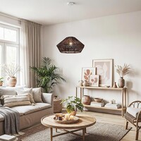 Boho-chic taklampa Mizu