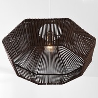 Boho-chic taklampa Mizu