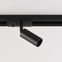 Set med 1-fas skensystem på 3 meter och Rayn-spotlights, svart