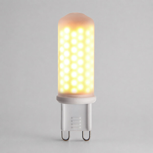Dimbar G9 LED-spot på 4,2W frostat glas 2000K