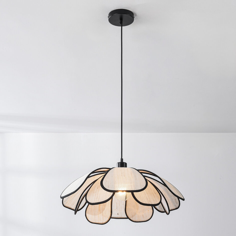Modern pendellampa med en lampa - Petal