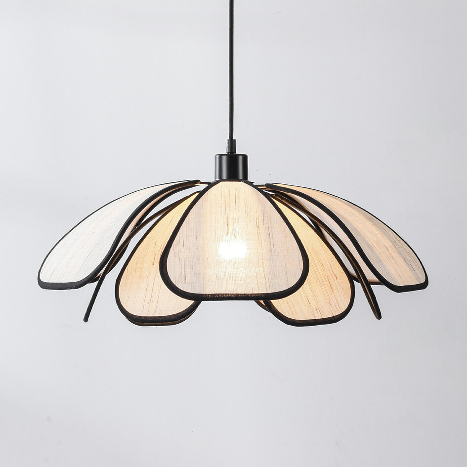 Modern pendellampa med en lampa - Petal
