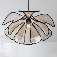Modern pendellampa med en lampa - Petal