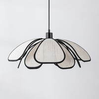 Modern pendellampa med en lampa - Petal