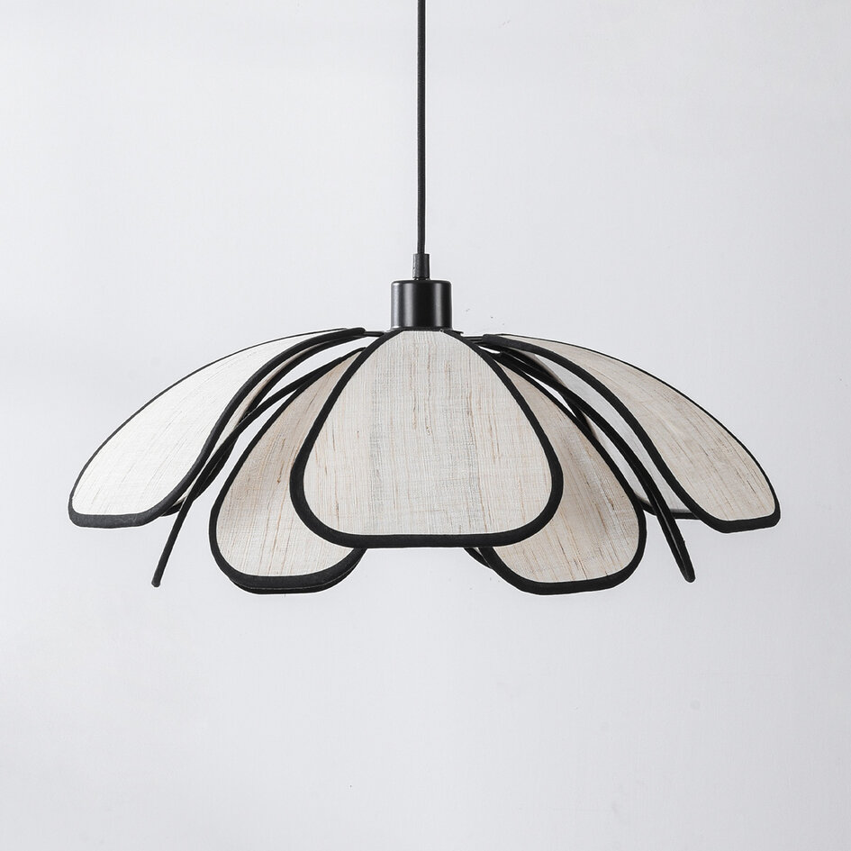 Modern pendellampa med en lampa - Petal